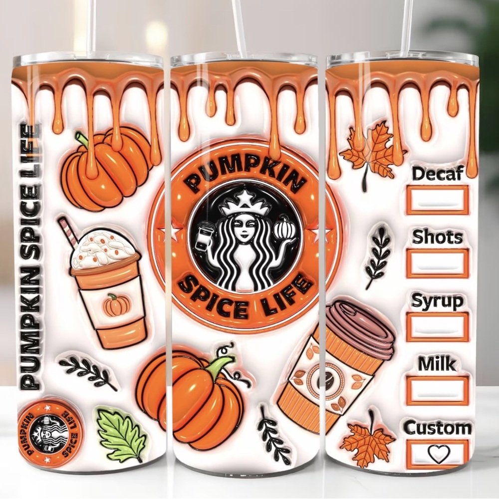 Pumpkin Spice Life 20 oz Tumbler